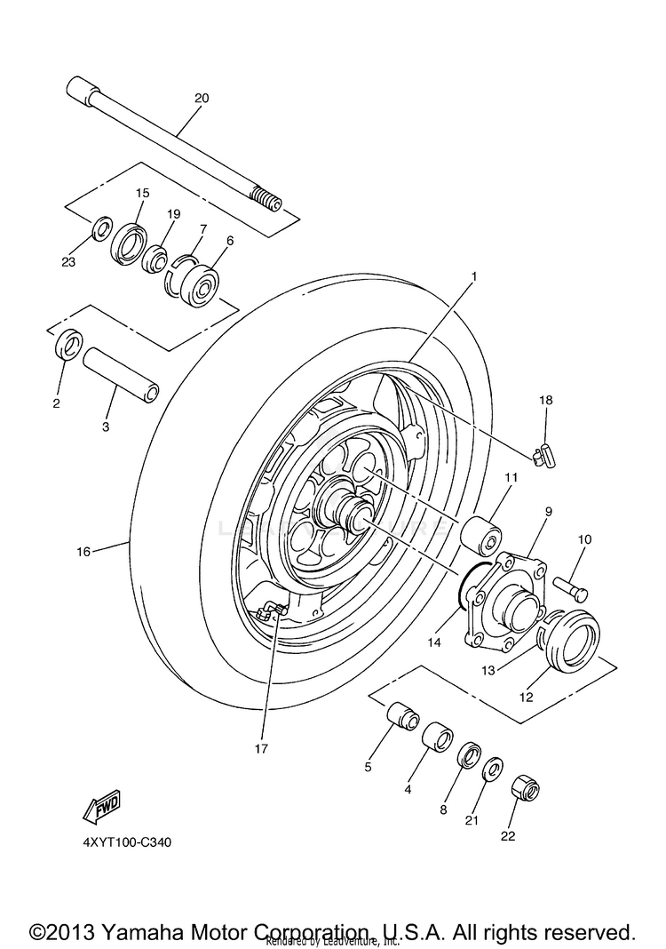 Rear Wheel Schematic