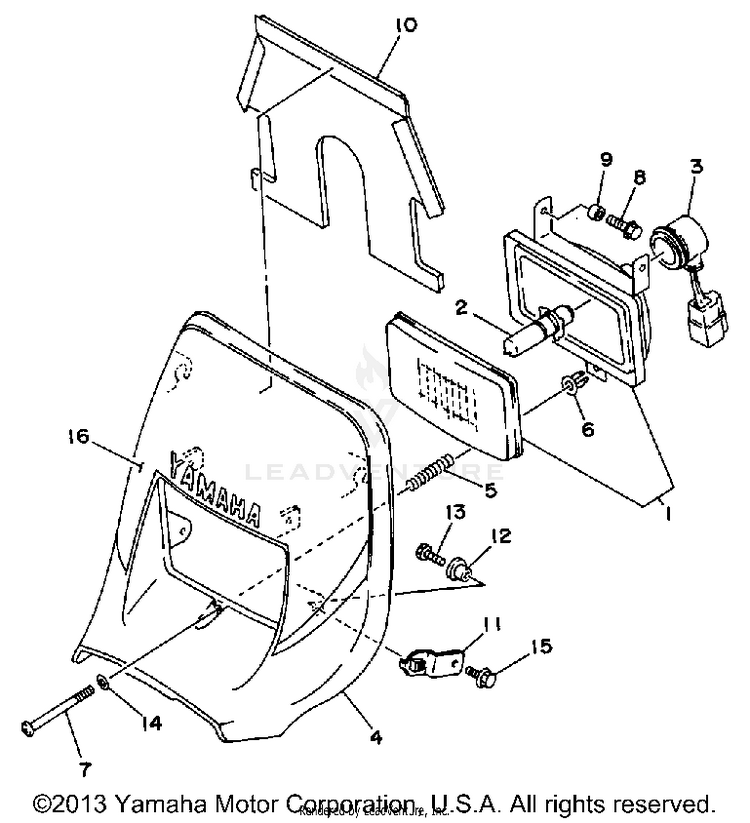 Headlight Schematic