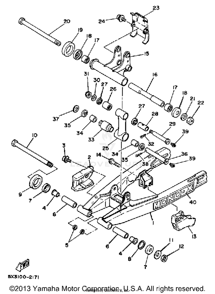 Rear Arm Schematic