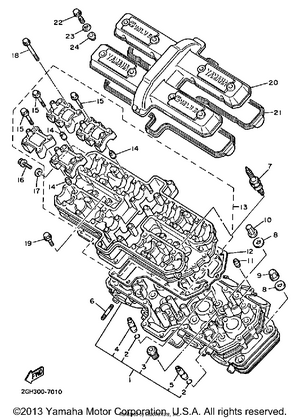 Cylinder Head Schematic