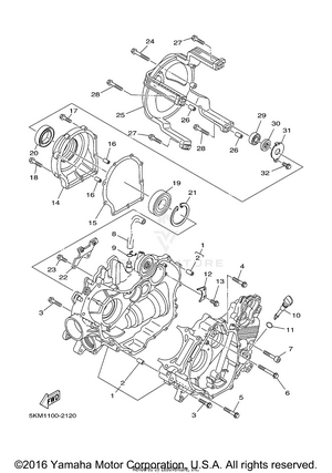 Crankcase Schematic