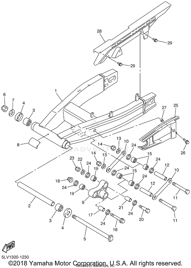 Rear Arm Schematic