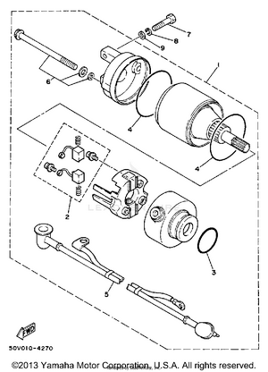 Starting Motor Schematic
