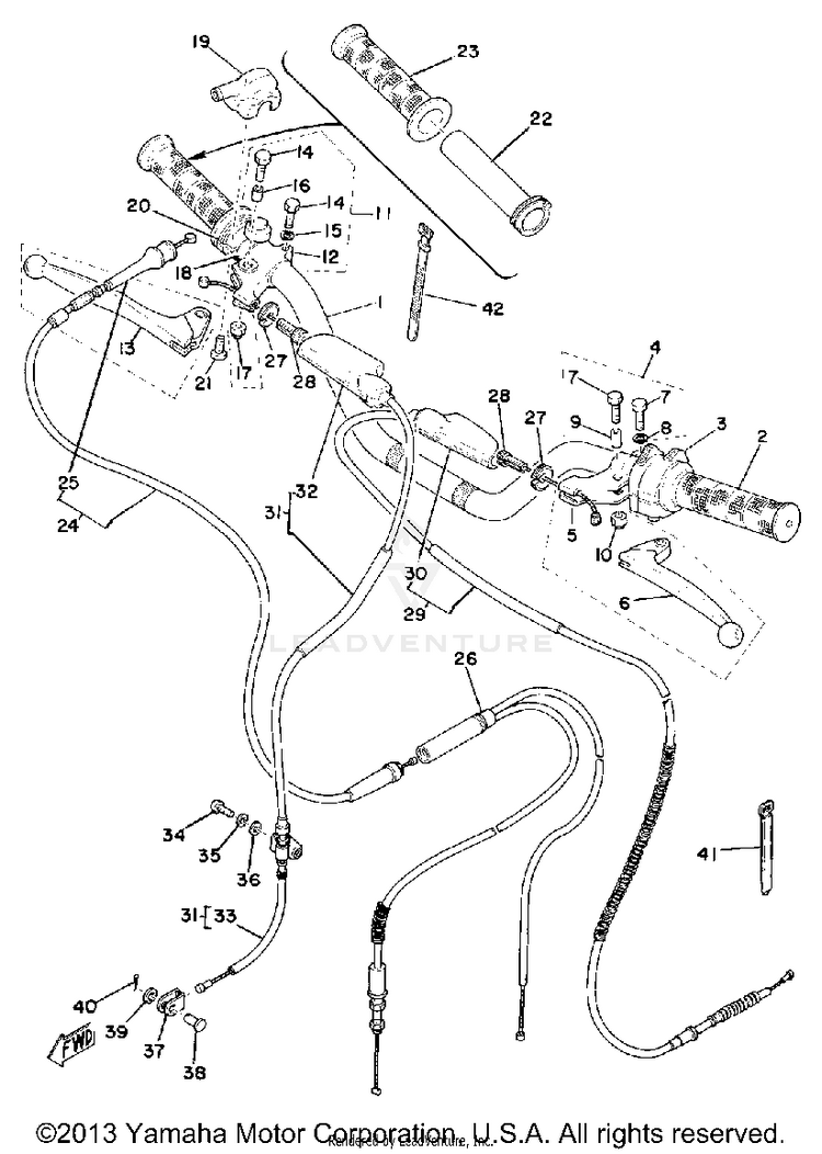 Handle - Wire Schematic