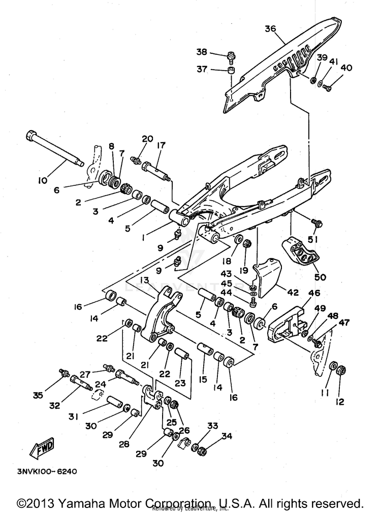 Rear Arm Schematic