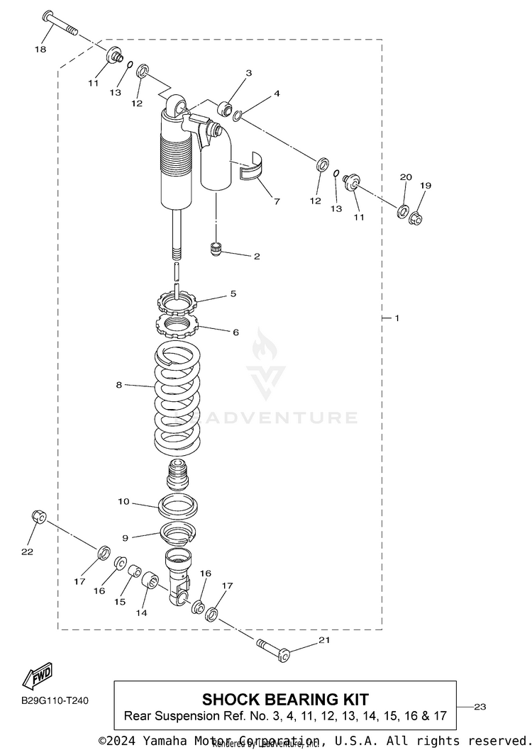 Rear Suspension Schematic