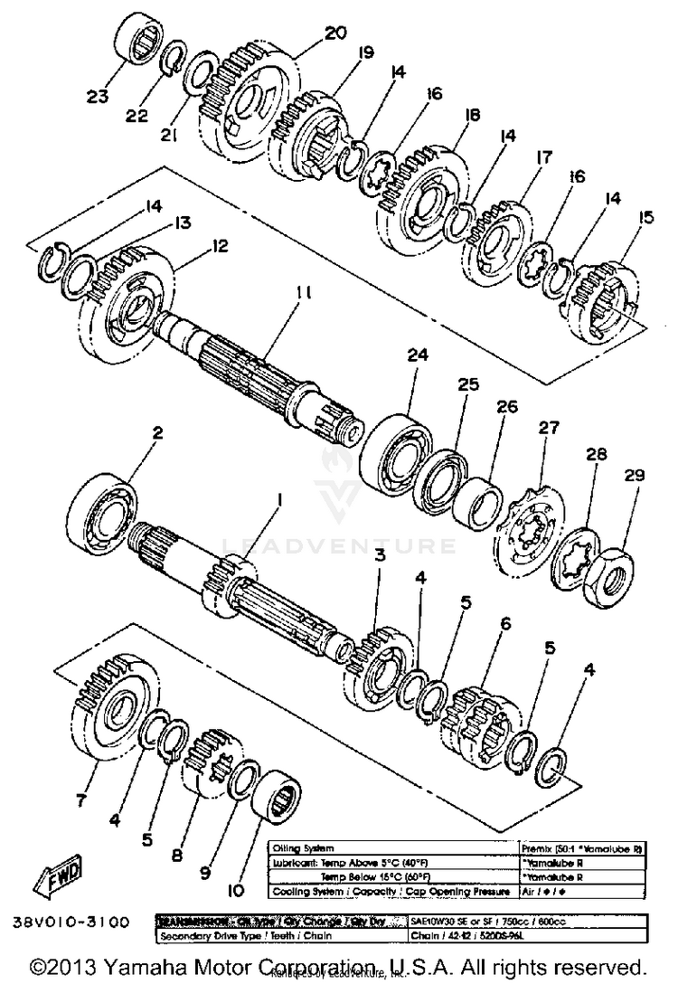 Transmission Schematic