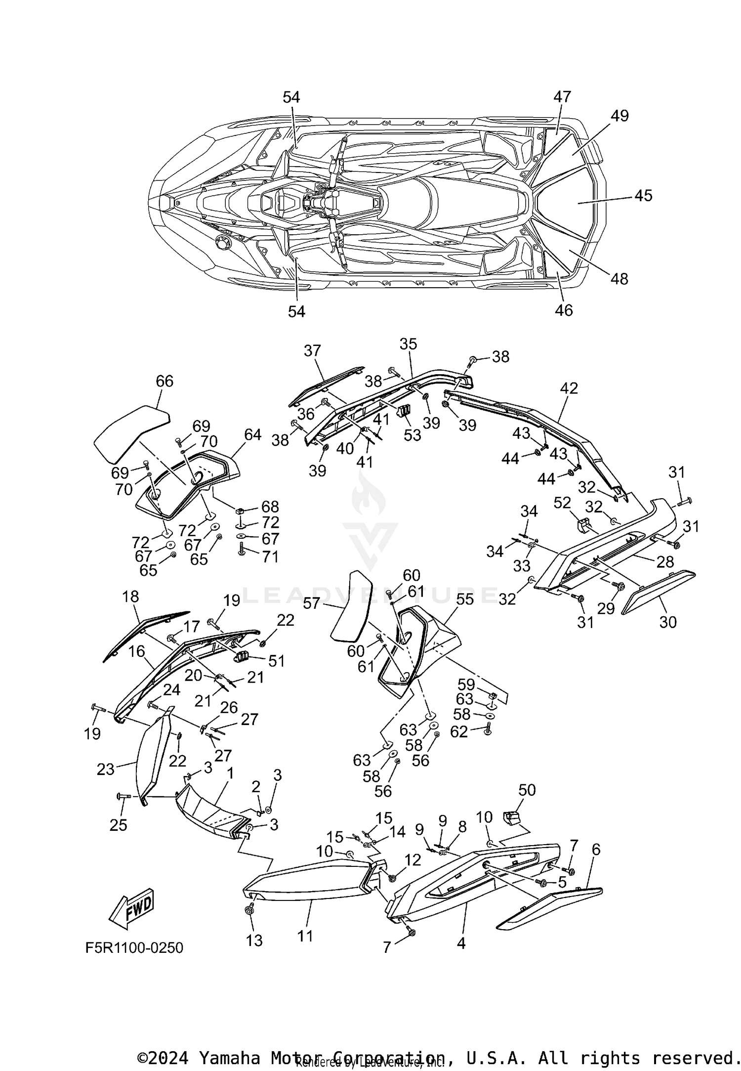 GUNWALE MAT