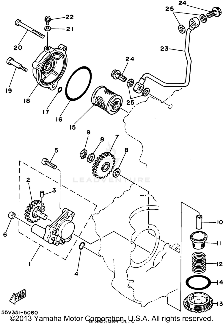 Oil Pump Schematic