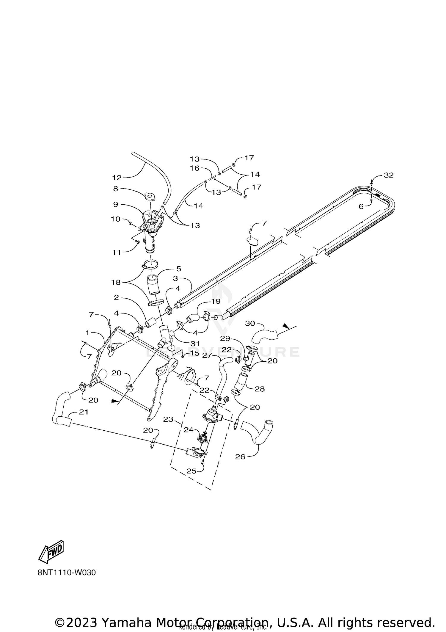 RADIATOR & HOSE