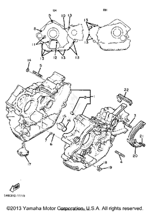 Crankcase Schematic