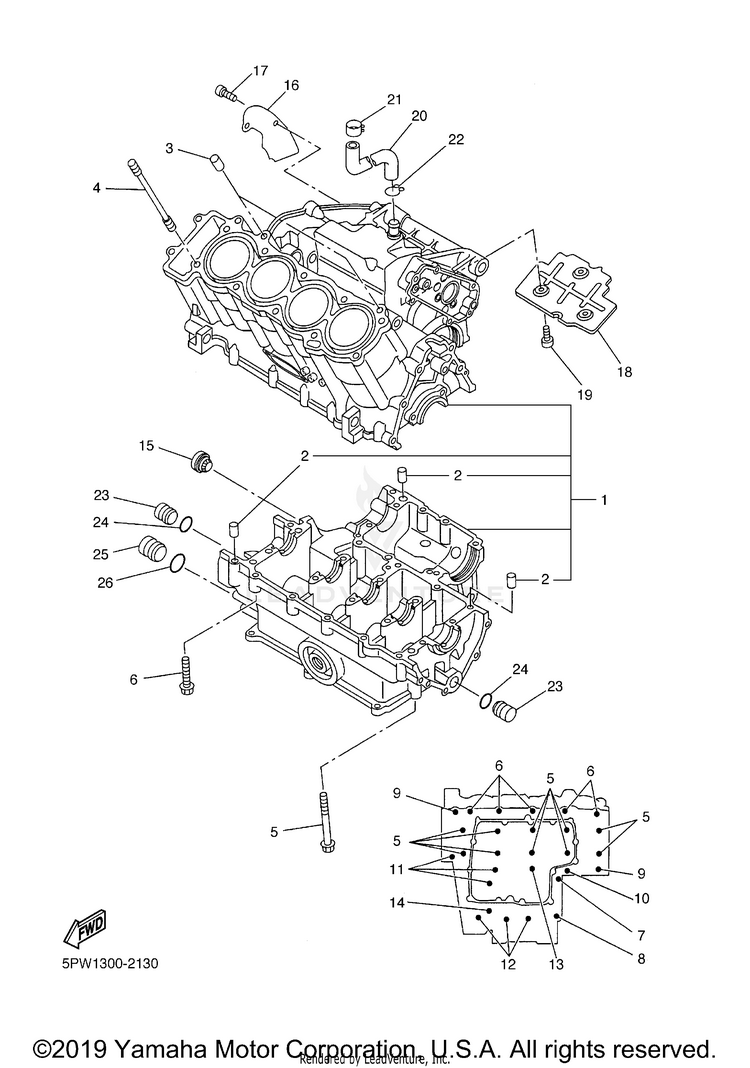Crankcase Schematic