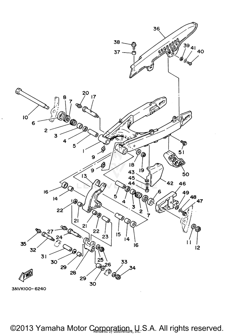 Rear Arm Schematic