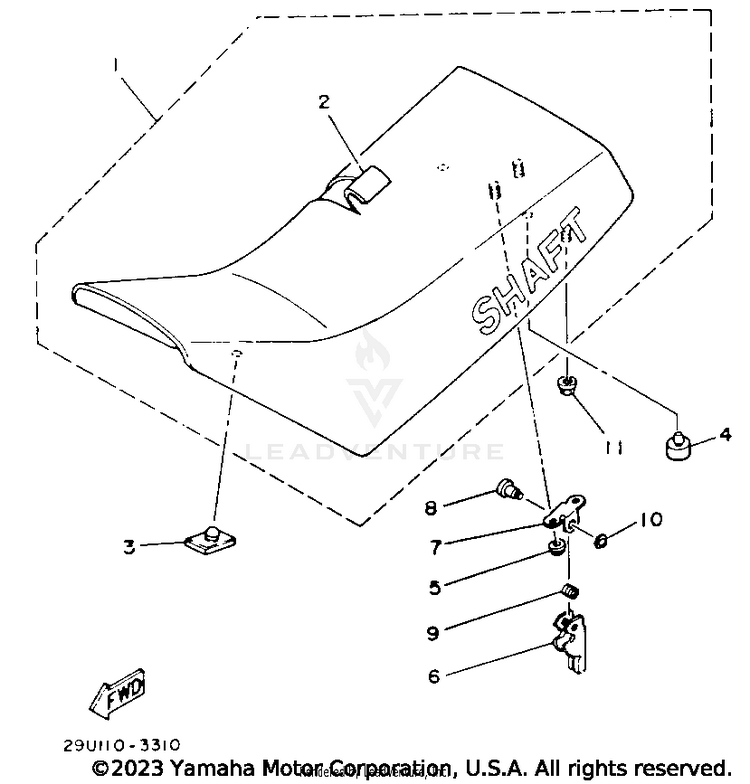 Seat Schematic