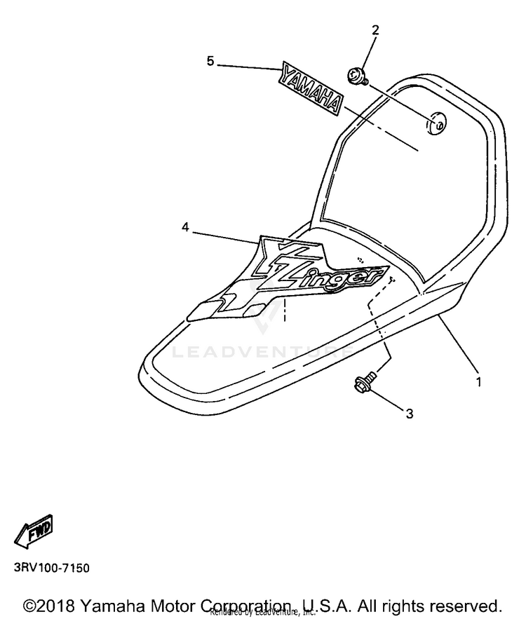 Front Fender Schematic