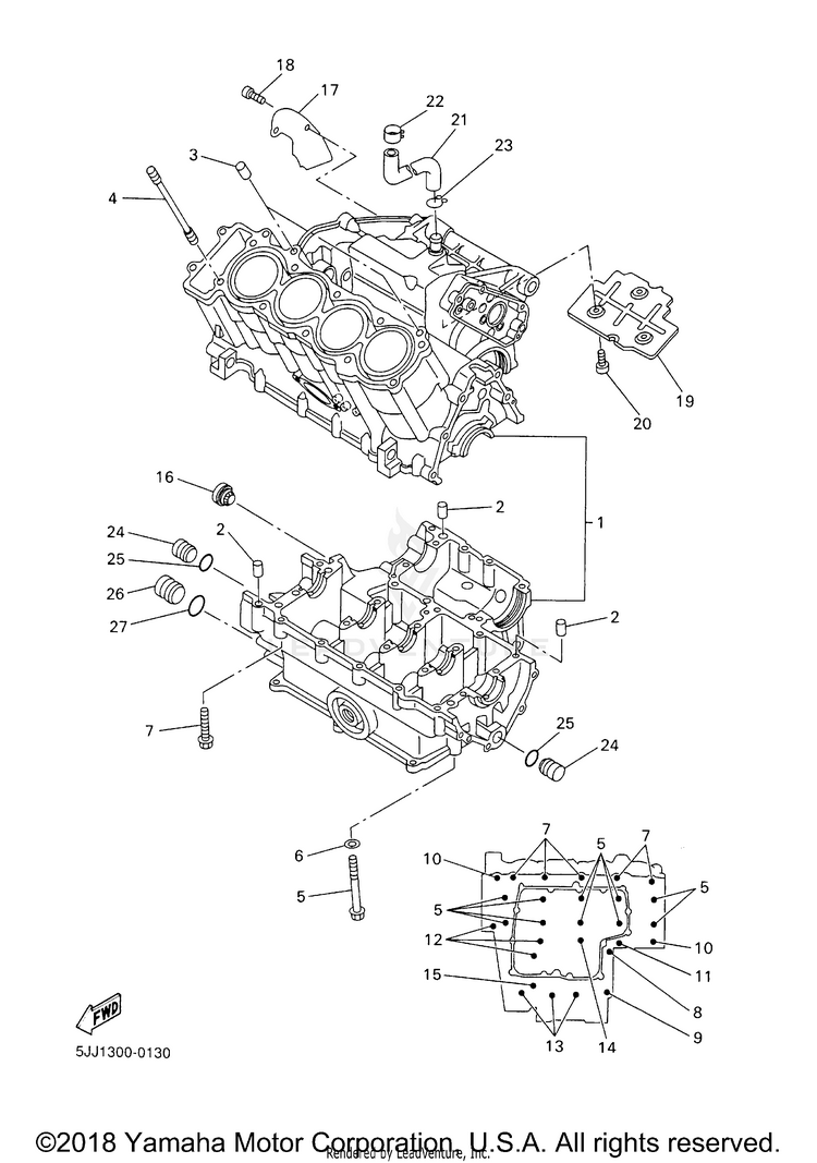 Crankcase Schematic