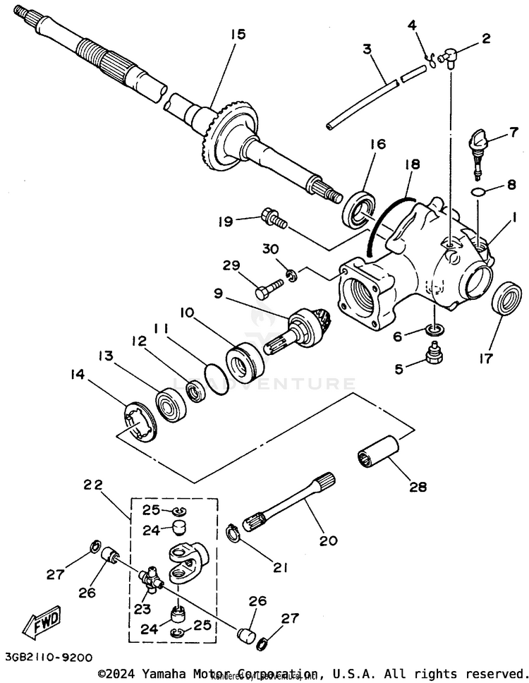 Drive Shaft Schematic