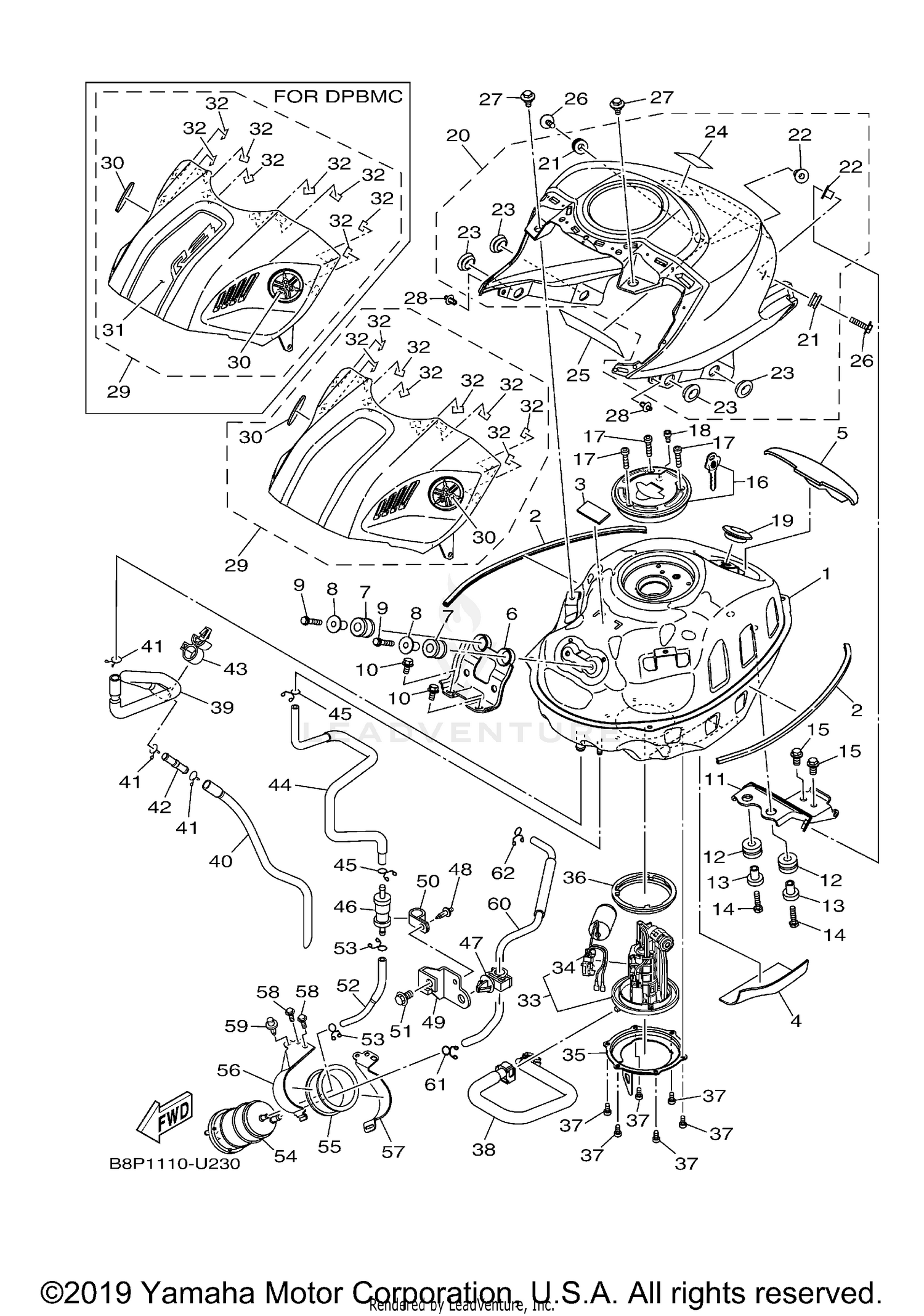 Assembly diagram
