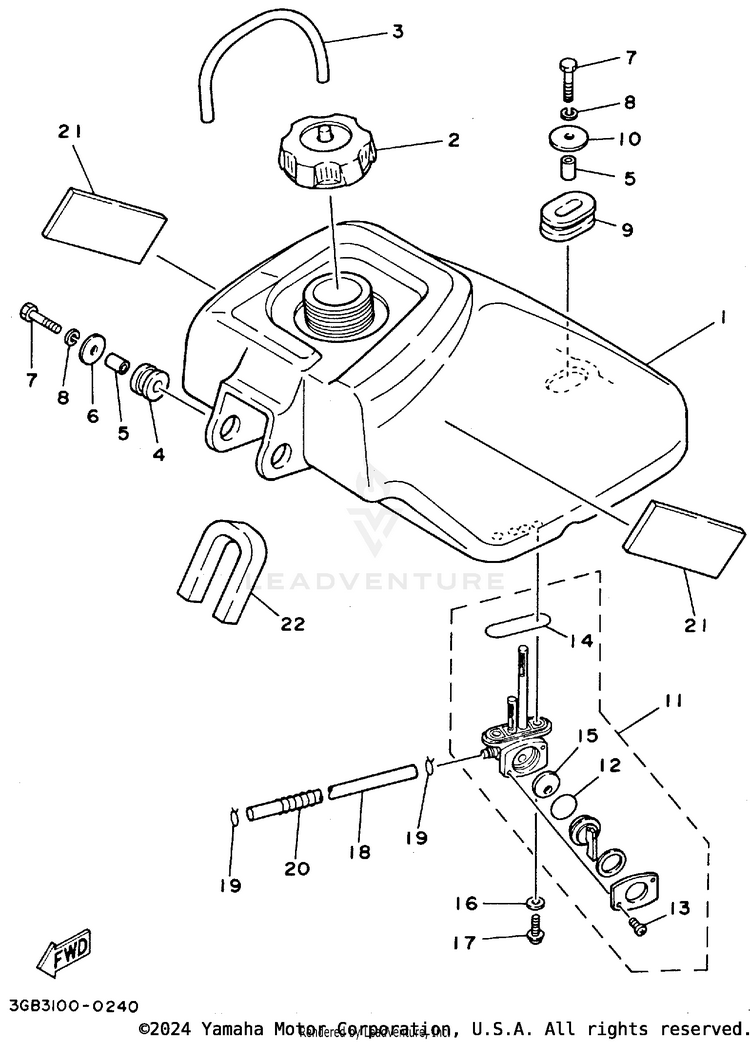Fuel Tank Schematic