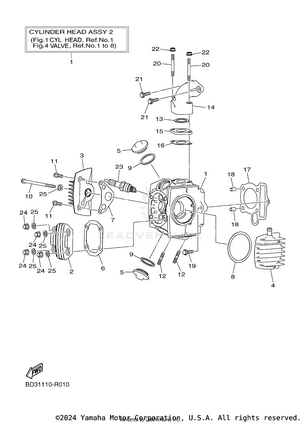 Cylinder Head Schematic