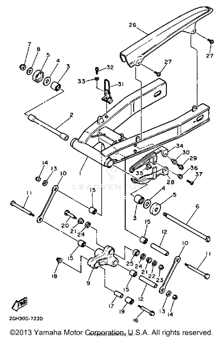 Swing Arm Schematic