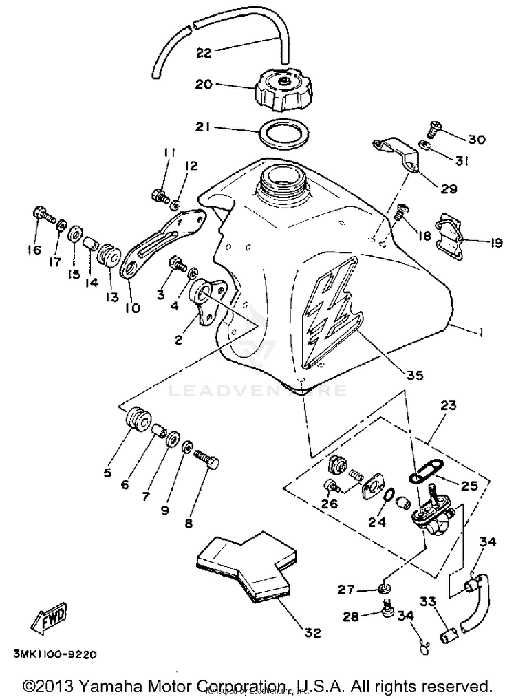 Fuel Tank Schematic