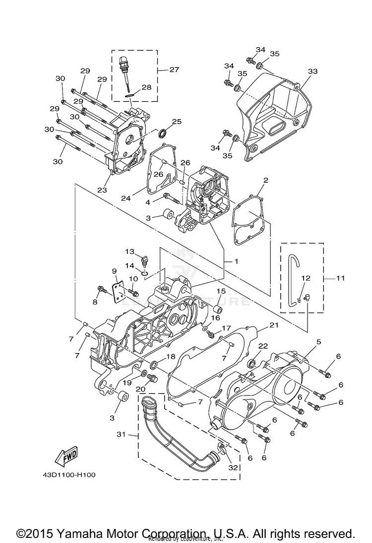 Crankcase Schematic