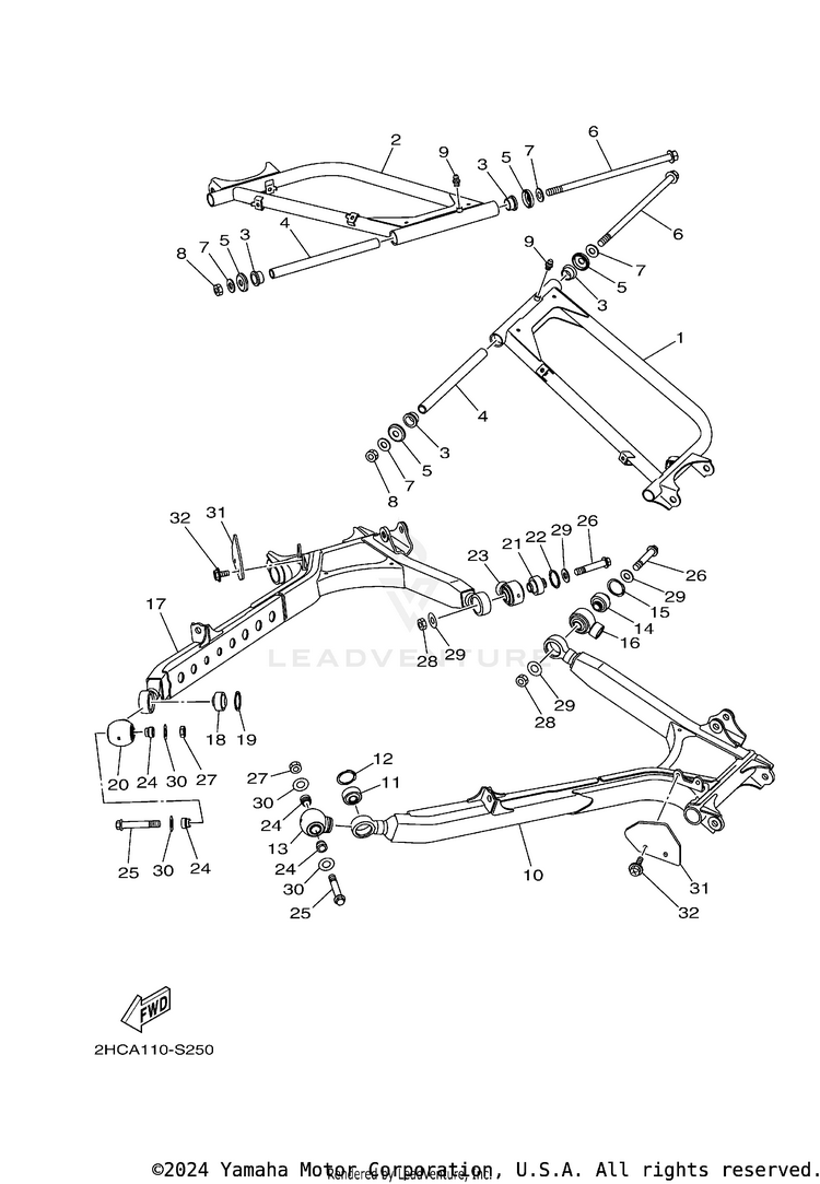Rear Arm Schematic