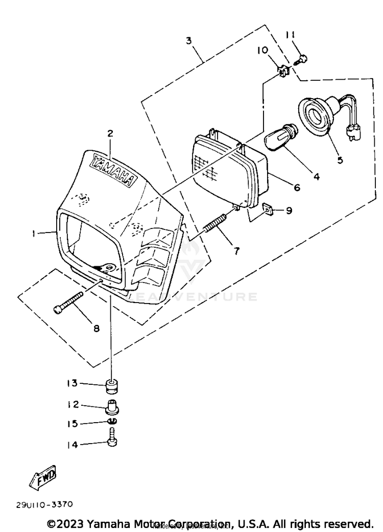 Headlight Schematic