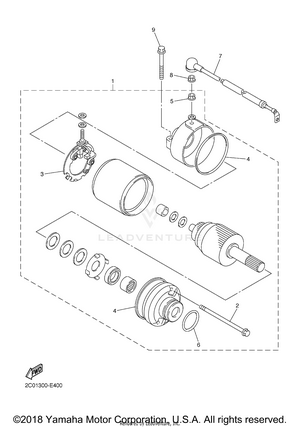 Starting Motor Schematic