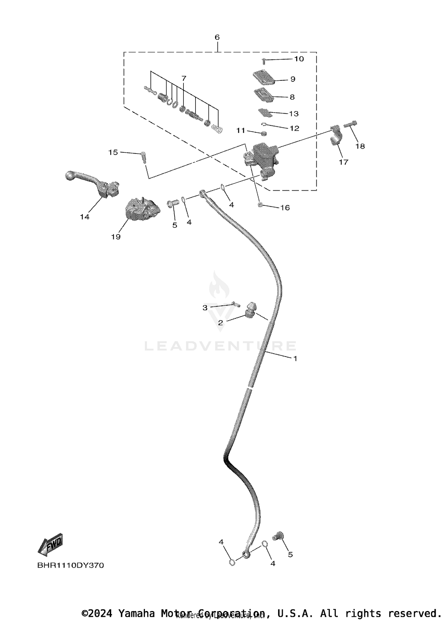 FRONT MASTER CYLINDER
