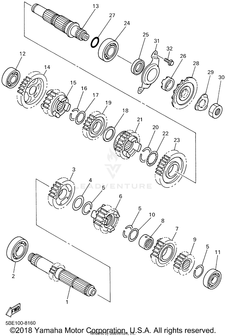 Transmission Schematic