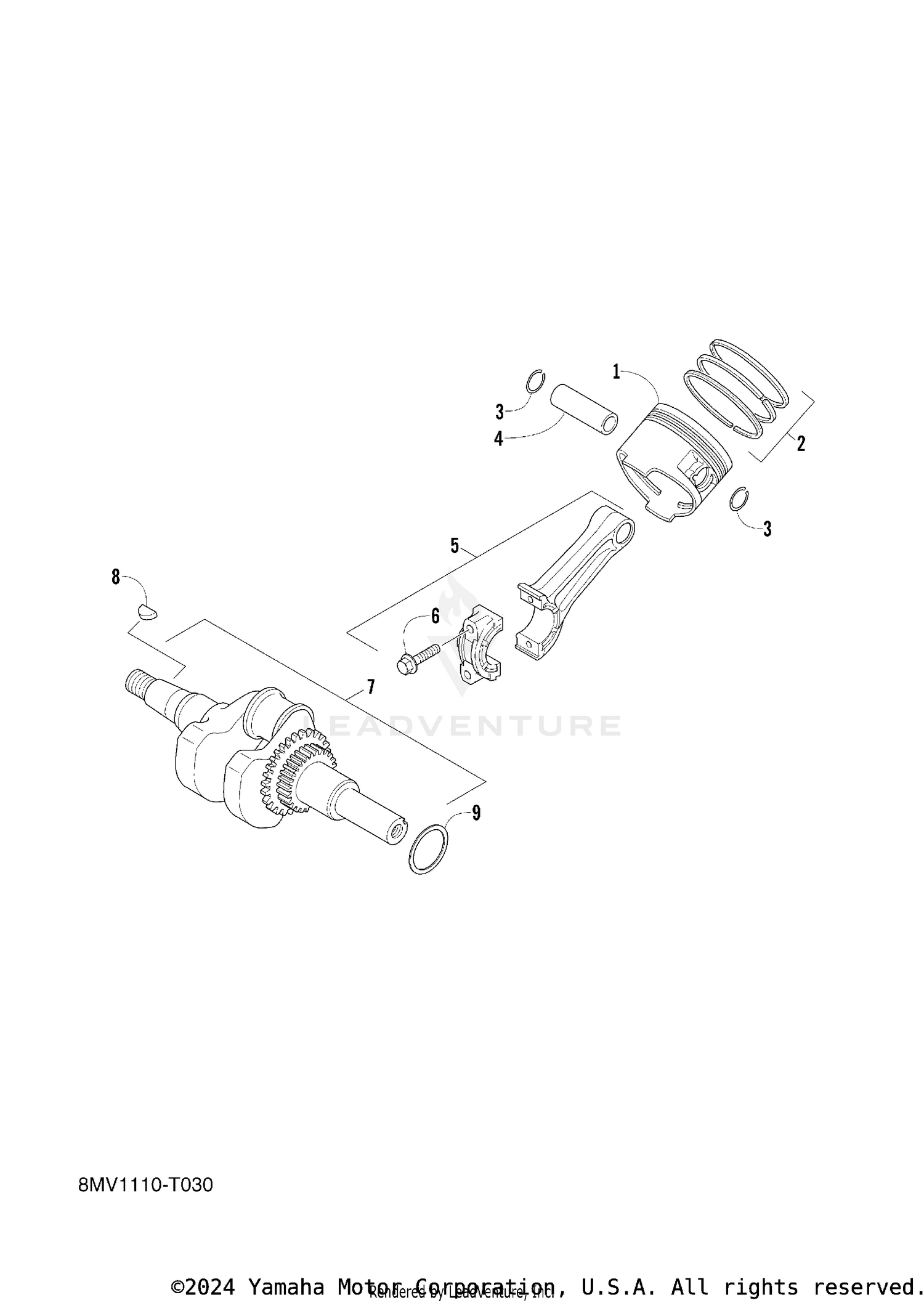 CRANKSHAFT & PISTON