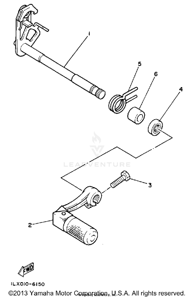 Shift Shaft Schematic