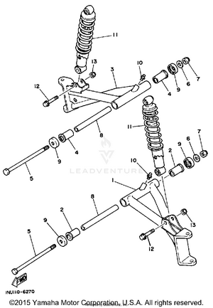 Front Suspension - Wheel Schematic