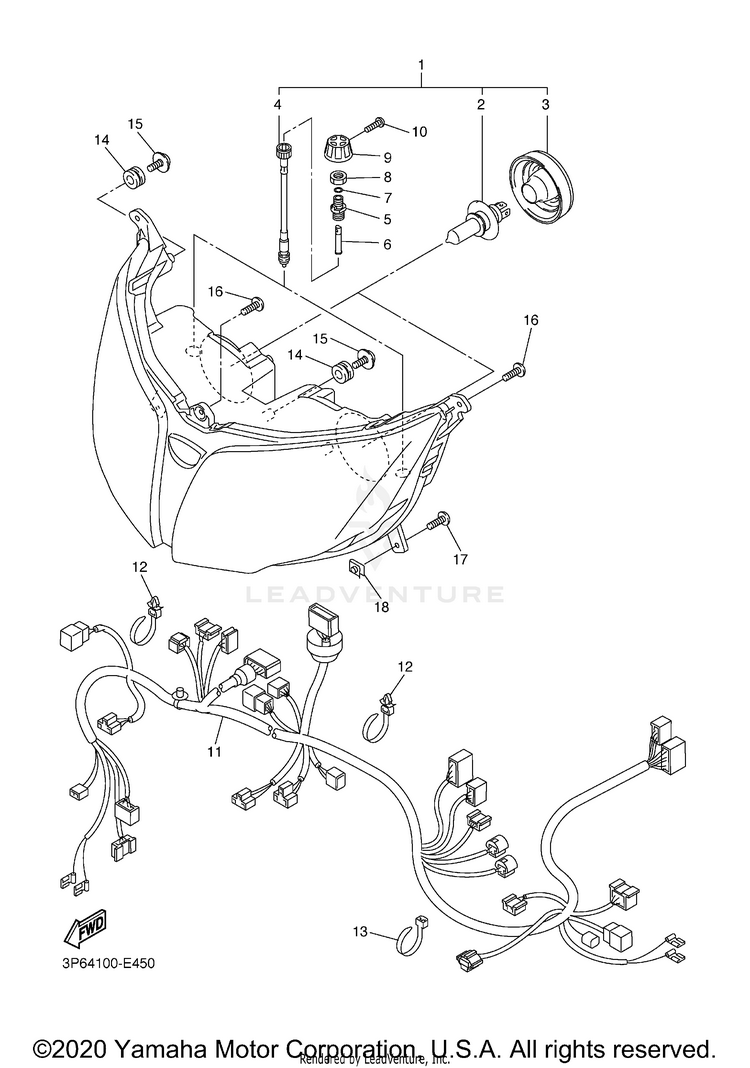 Headlight Schematic