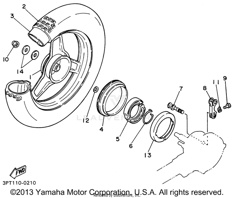 Rear Wheel Schematic