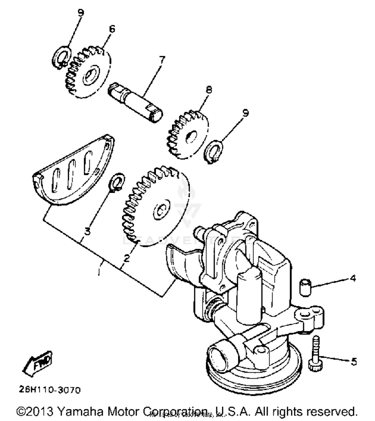 Oil Pump Schematic