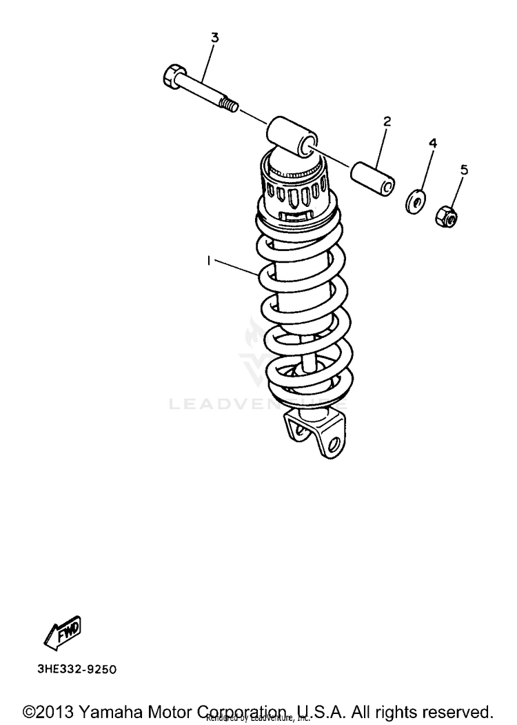 Rear Suspension Schematic