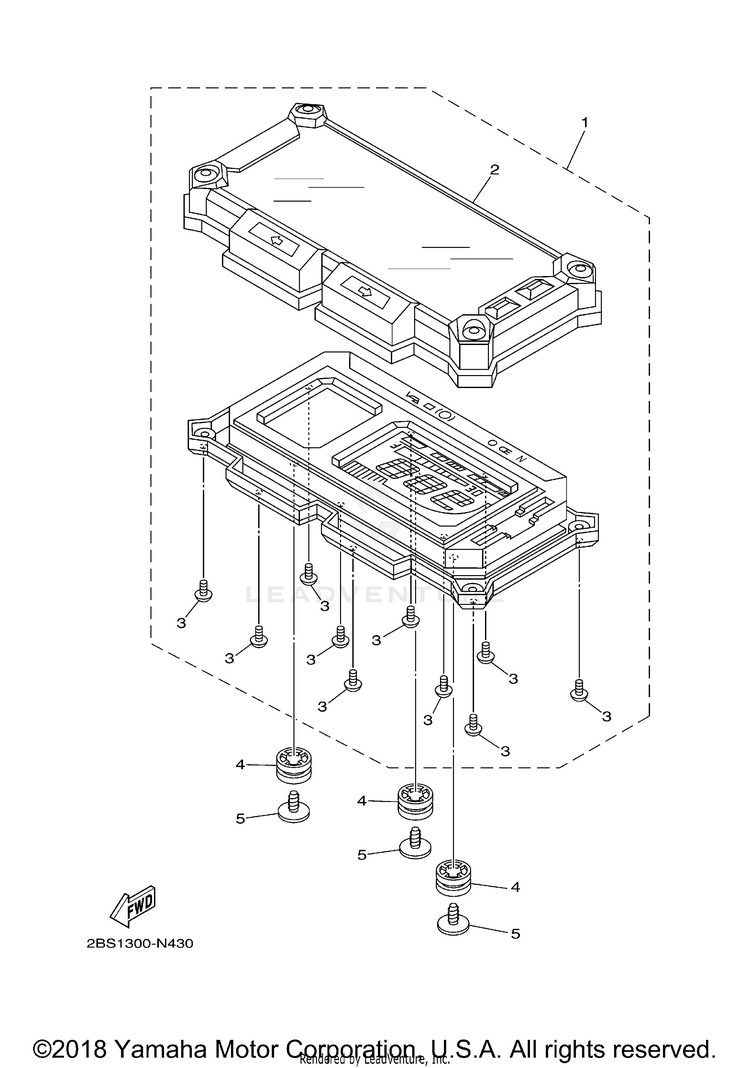Meter SUPER TENERE - XTZ12HCL - 2017 Schematic