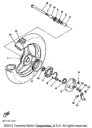 Front Wheel Schematic