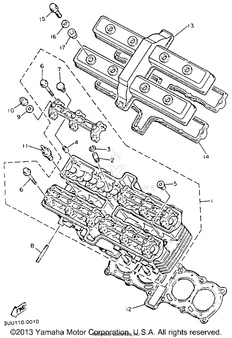 Cylinder Head Schematic