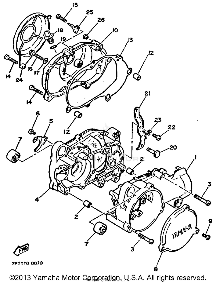 Crankcase Schematic