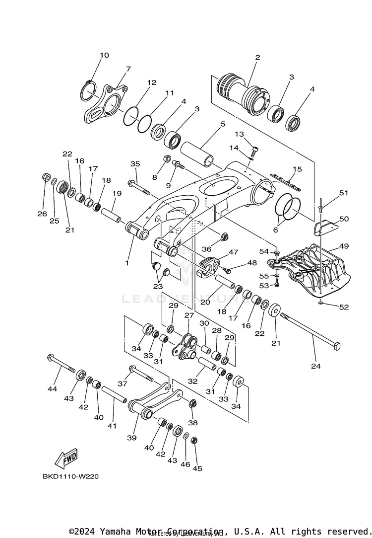 Rear Arm Schematic