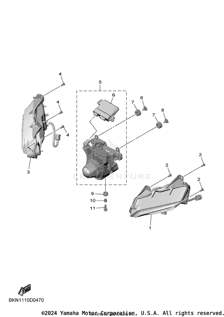 Headlight Schematic