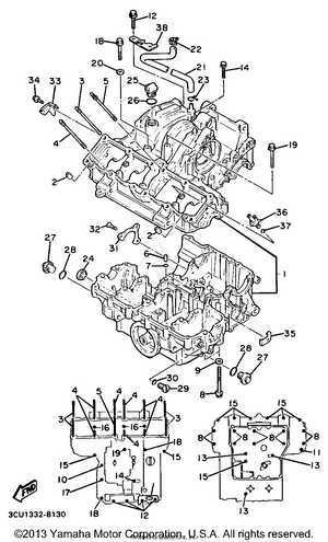 Crankcase Schematic