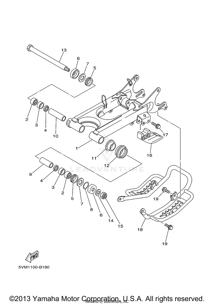 Rear Arm Schematic
