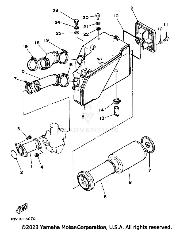 Air Cleaner Schematic