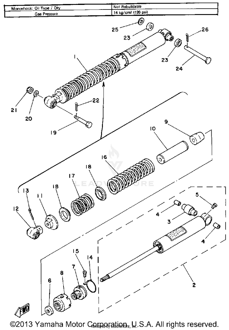 Rear Suspension Schematic