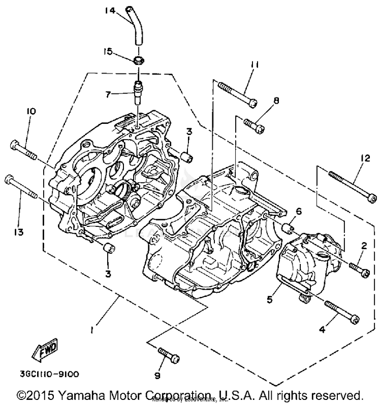 Crankcase Schematic